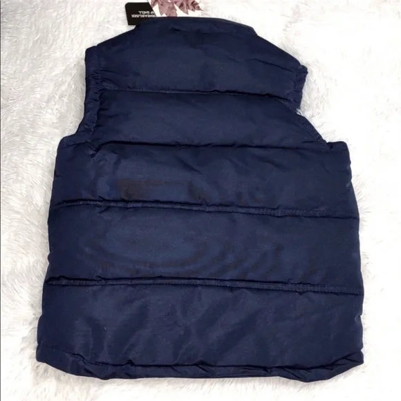 CANADA WEATHER GEAR Boys Insulated Vest size 5/6 NAVY NWT - Picture 3 of 6
